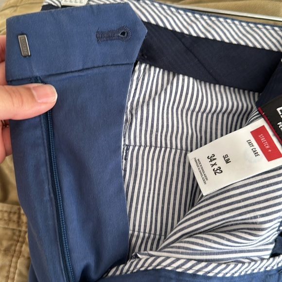 Men’s 34 x 32 slim stretch plus + performance pants easy care - Picture 4 of 4